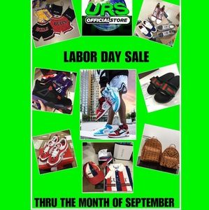 Everything from designer clothing to retro jordans